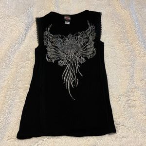 Black Harley Davidson Shirt. Size M.